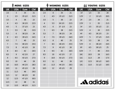 schuhgröße us 9 1/2 adidas herren|Adidas men's shoes size chart.